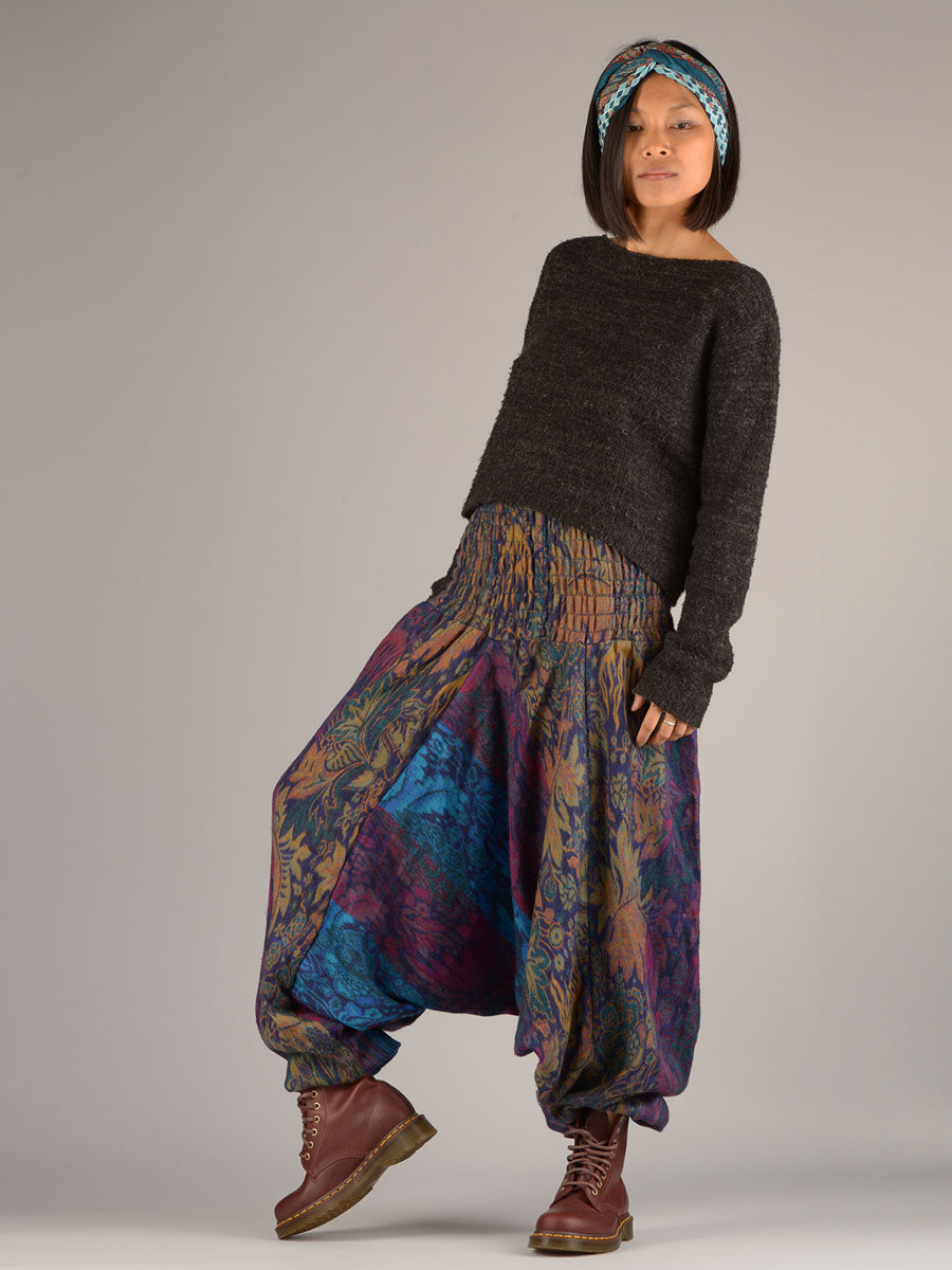 Harem Winter Pants  Women`s Boho Clothing & Bohemian Fashion