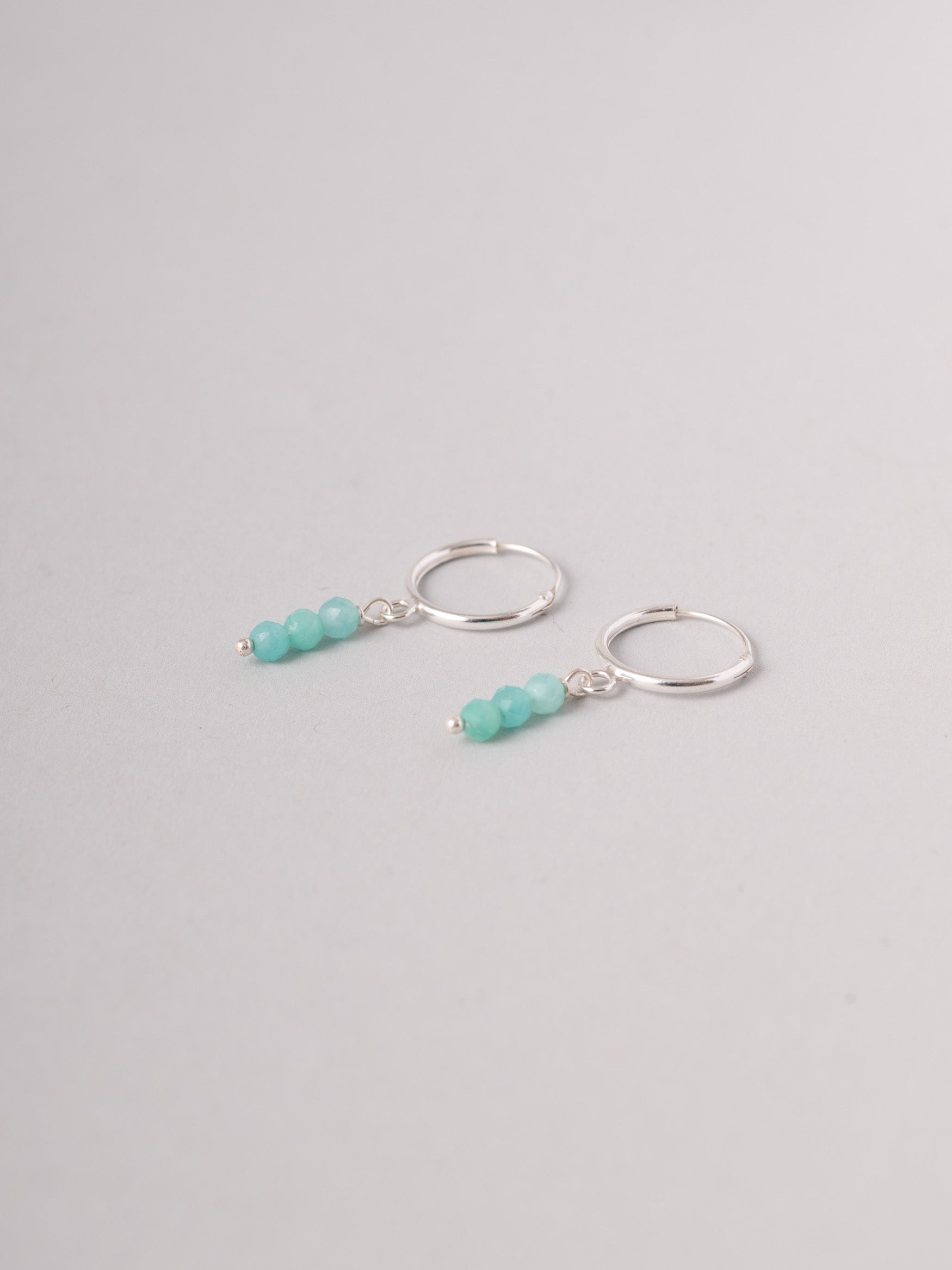 Three Beads Drop Earrings - Forgotten Tribes