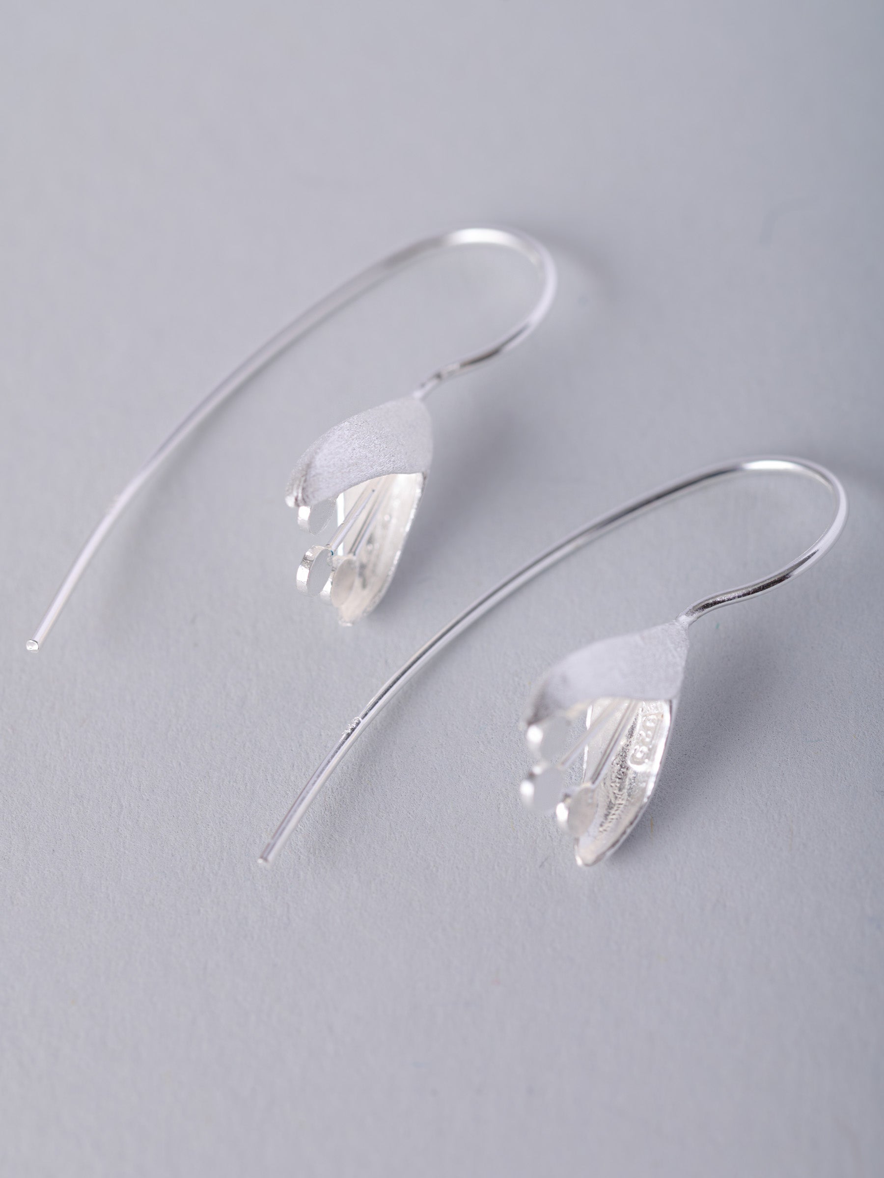 Sterling Silver Fuchsia Earrings - Forgotten Tribes