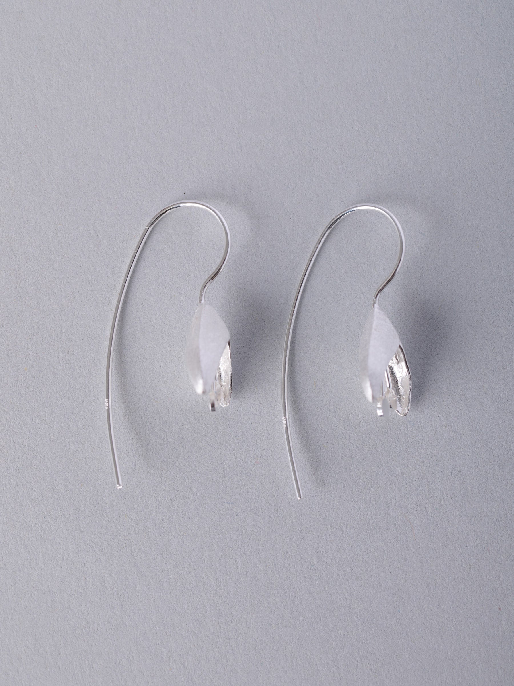 Sterling Silver Fuchsia Earrings - Forgotten Tribes