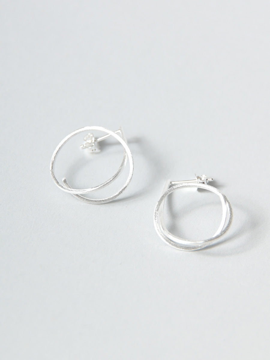Sterling Silver Knot Earrings - Forgotten Tribes