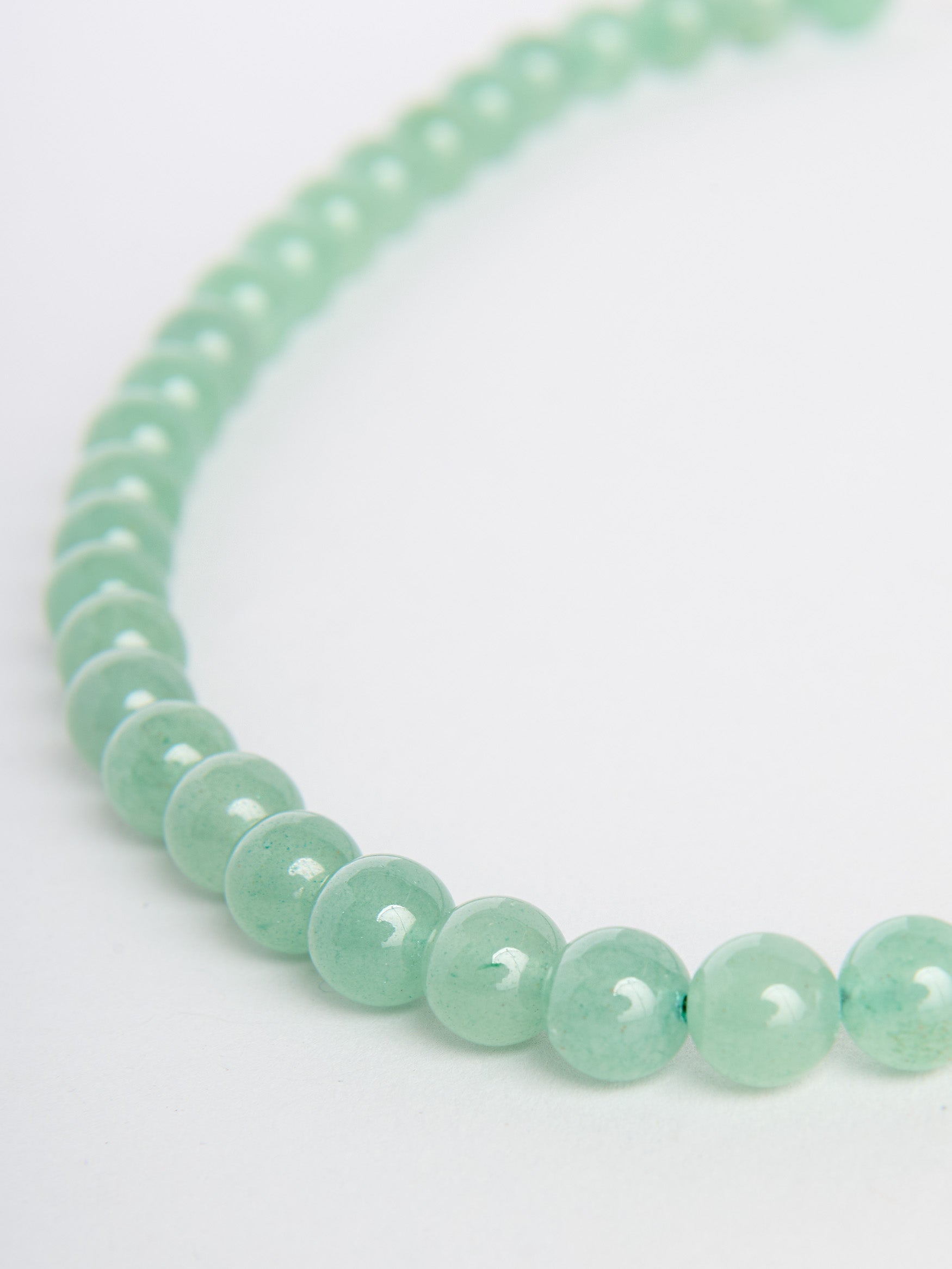 By Chance Aventurine - Beaded Gemstone Choker Necklace - Forgotten Tribes