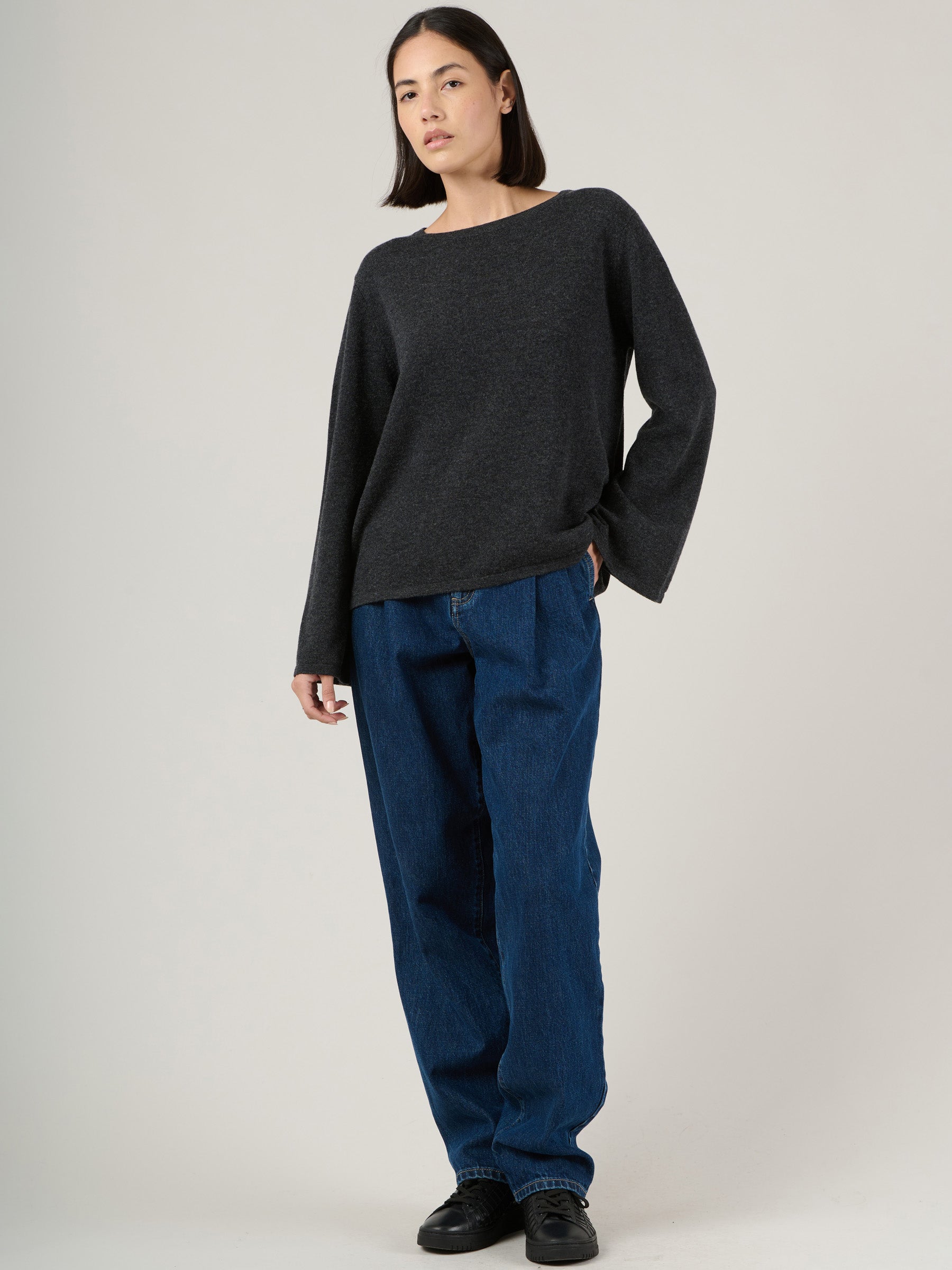 Merino Wool Bamboo Blend Elba Sweater - Forgotten Tribes