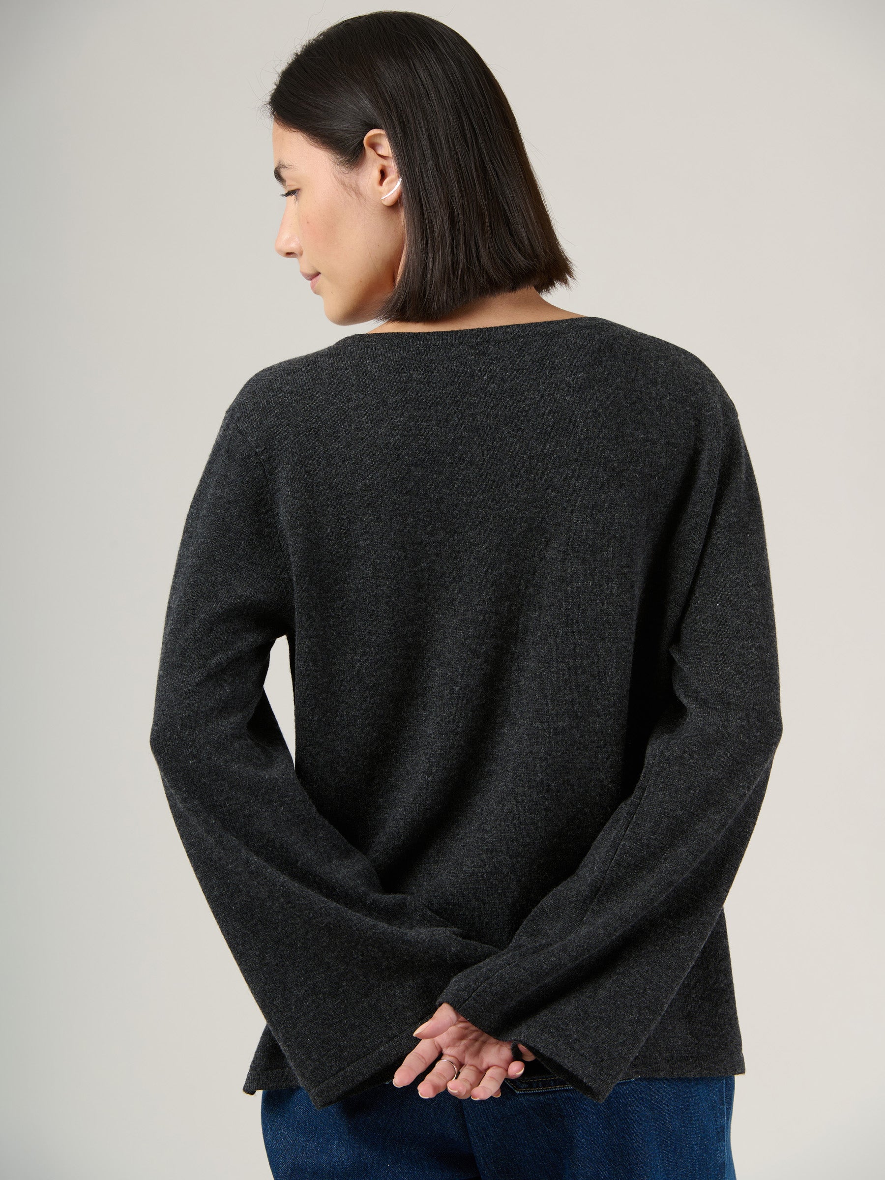 Merino Wool Bamboo Blend Elba Sweater - Forgotten Tribes