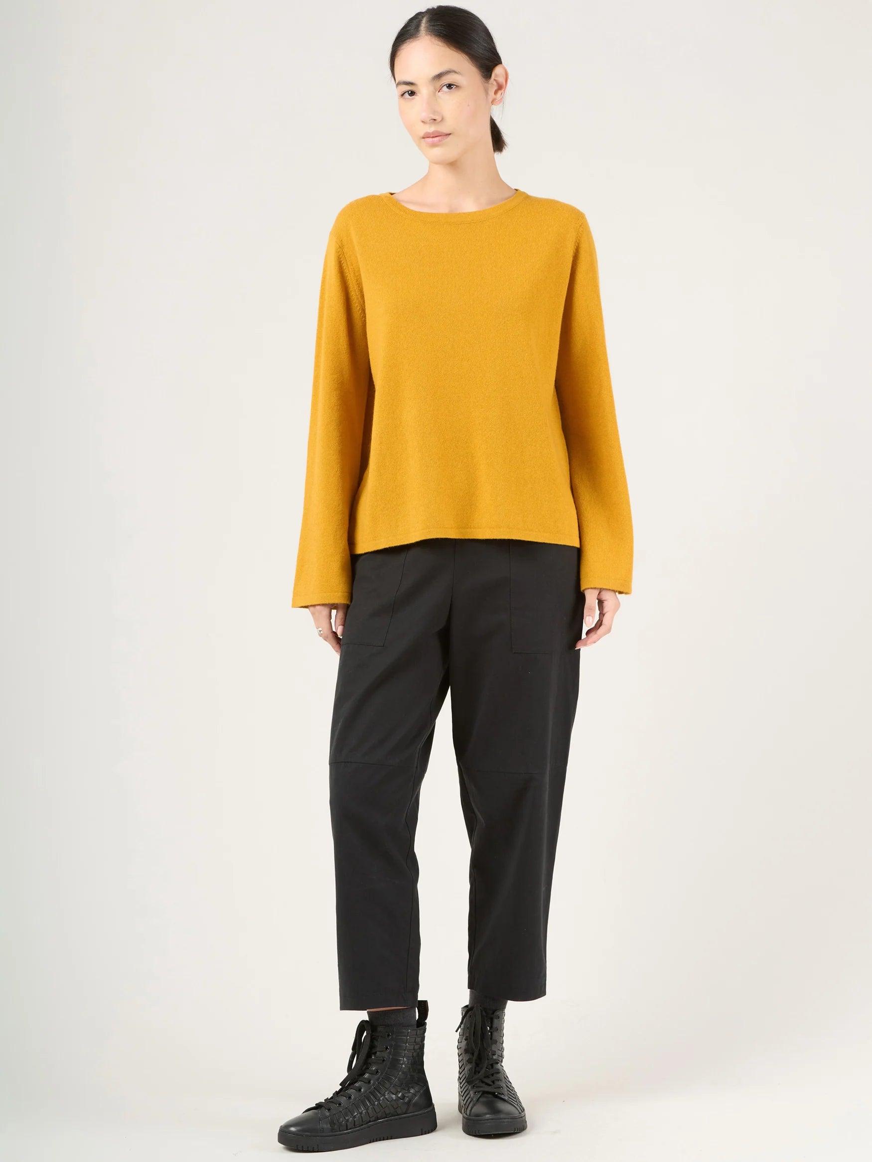 Elba - Merino Wool Bamboo Blend Sweater - Forgotten Tribes
