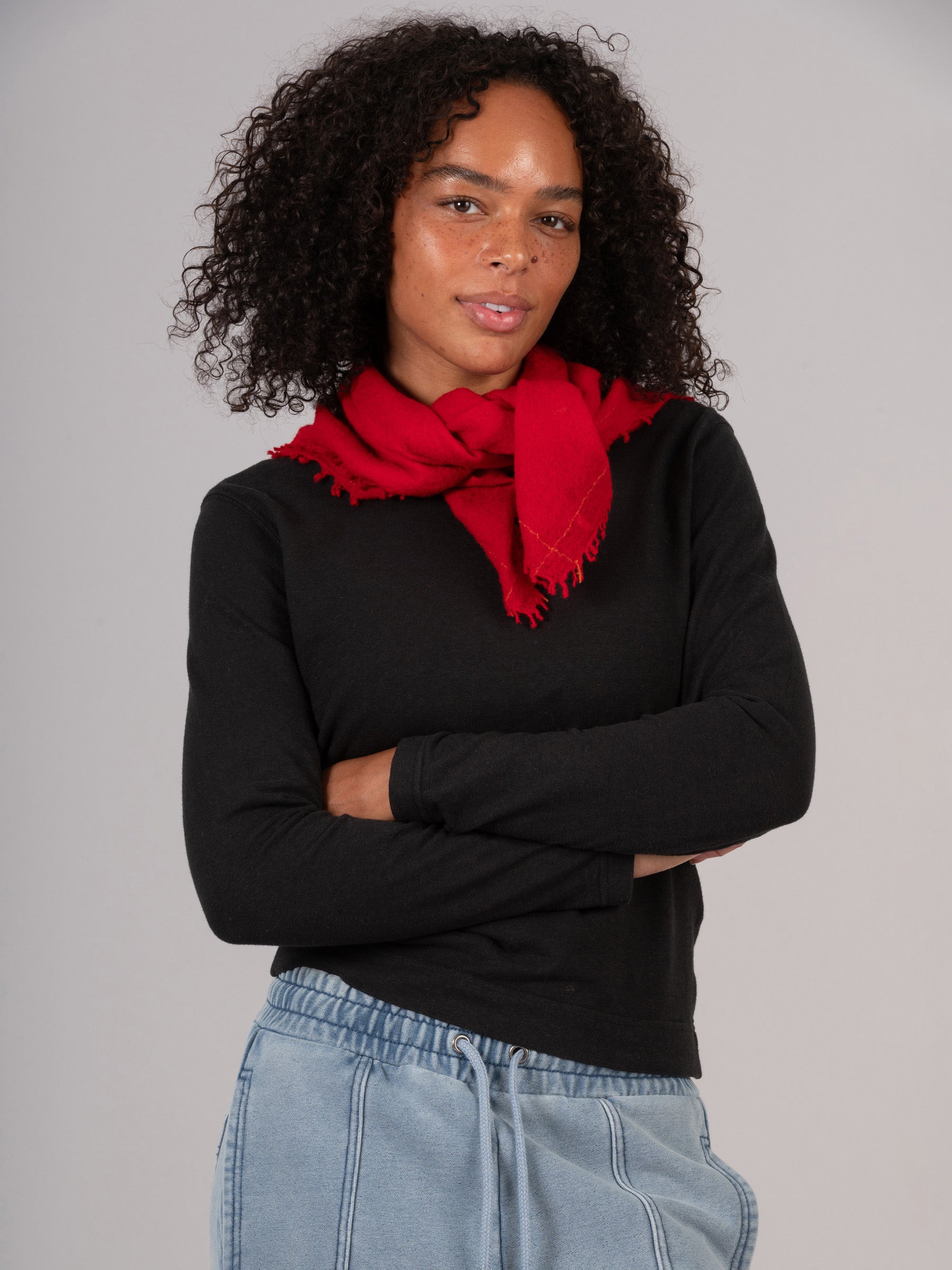 Pure Wool Square Scarf - Forgotten Tribes