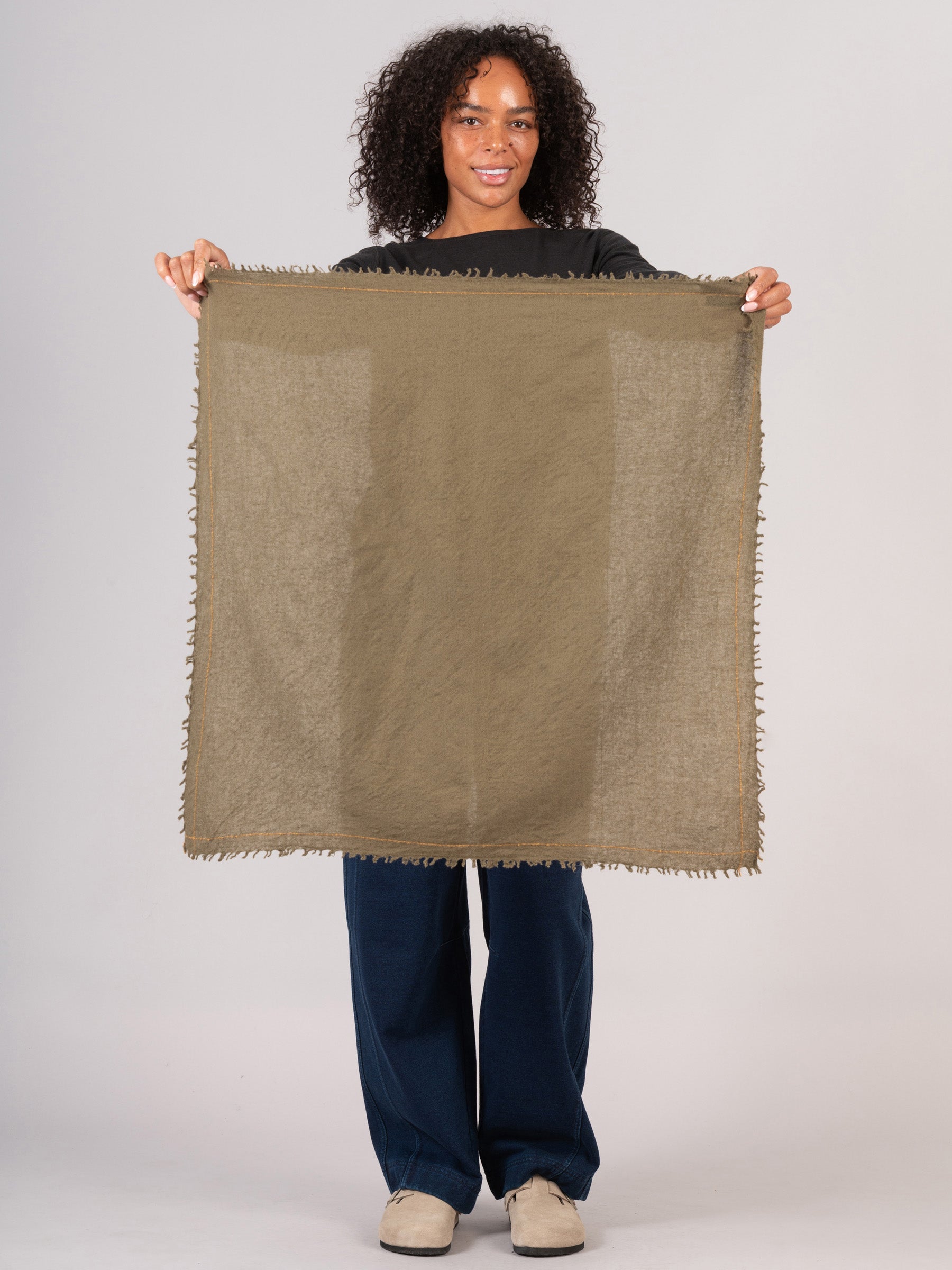 Pure Wool Square Scarf - Forgotten Tribes