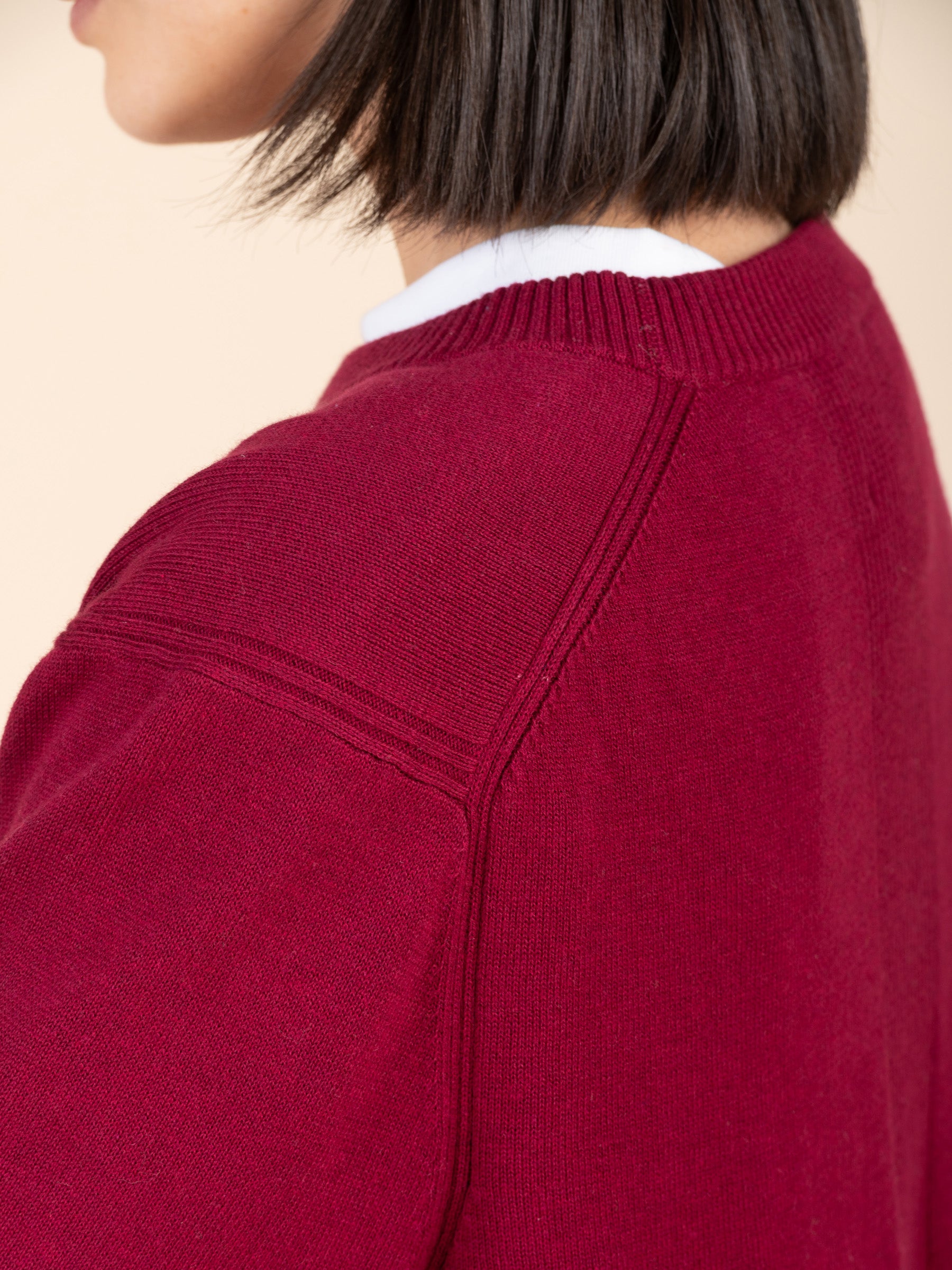 Senja - Cotton Cashmere Blend Balloon Sleeve Sweater - Forgotten Tribes