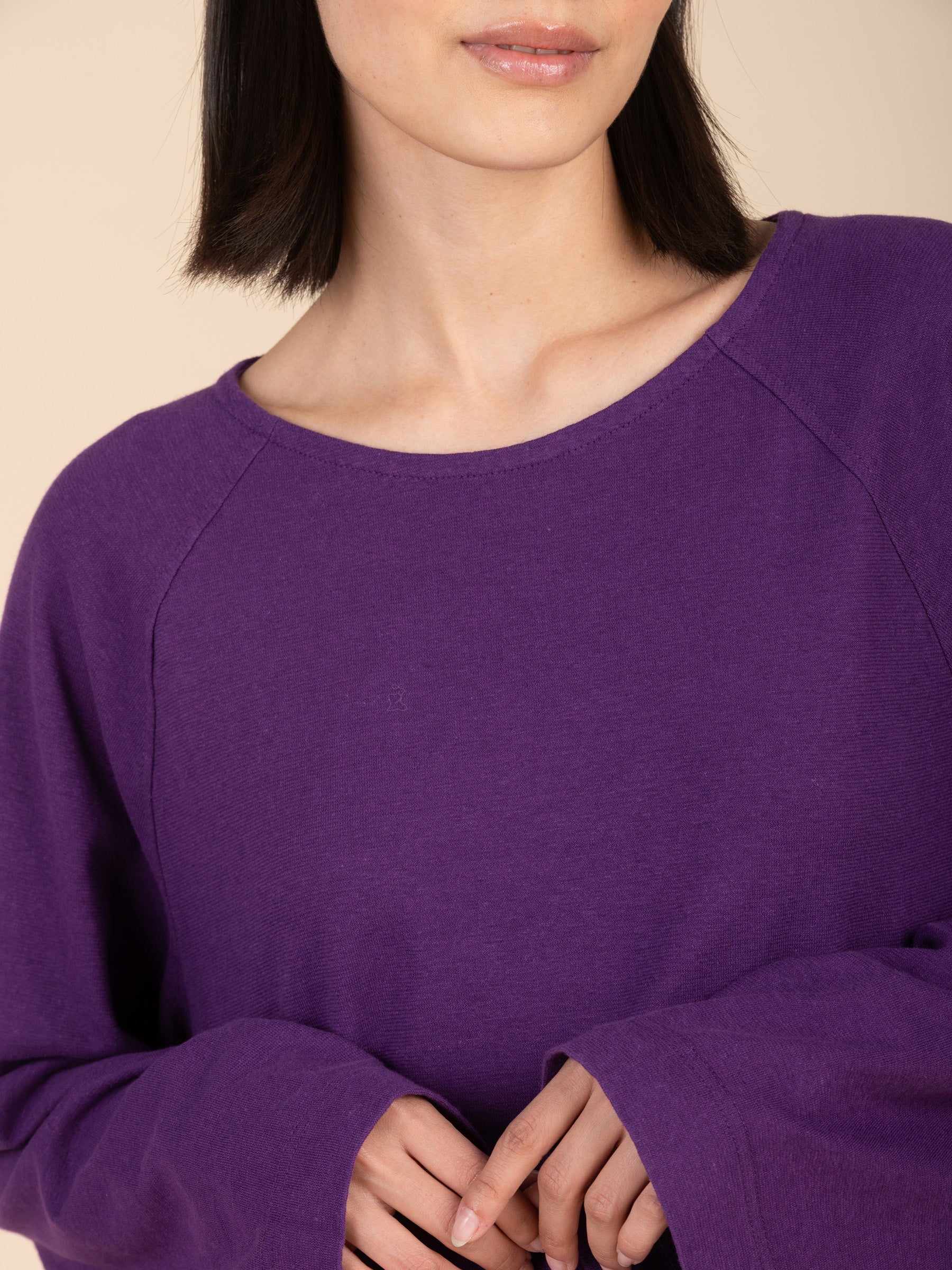 Yasai - Hemp Organic Cotton Raglan Wide Sleeve T-shirt - Forgotten Tribes