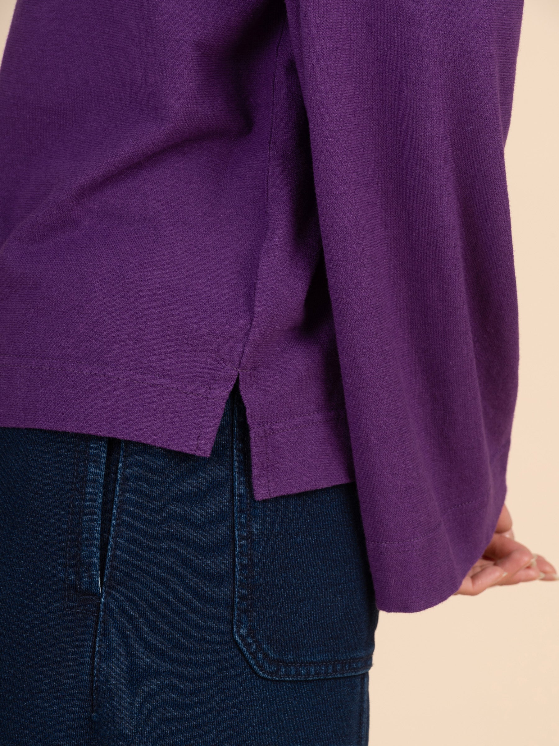 Yasai - Hemp Organic Cotton Raglan Wide Sleeve T-shirt - Forgotten Tribes