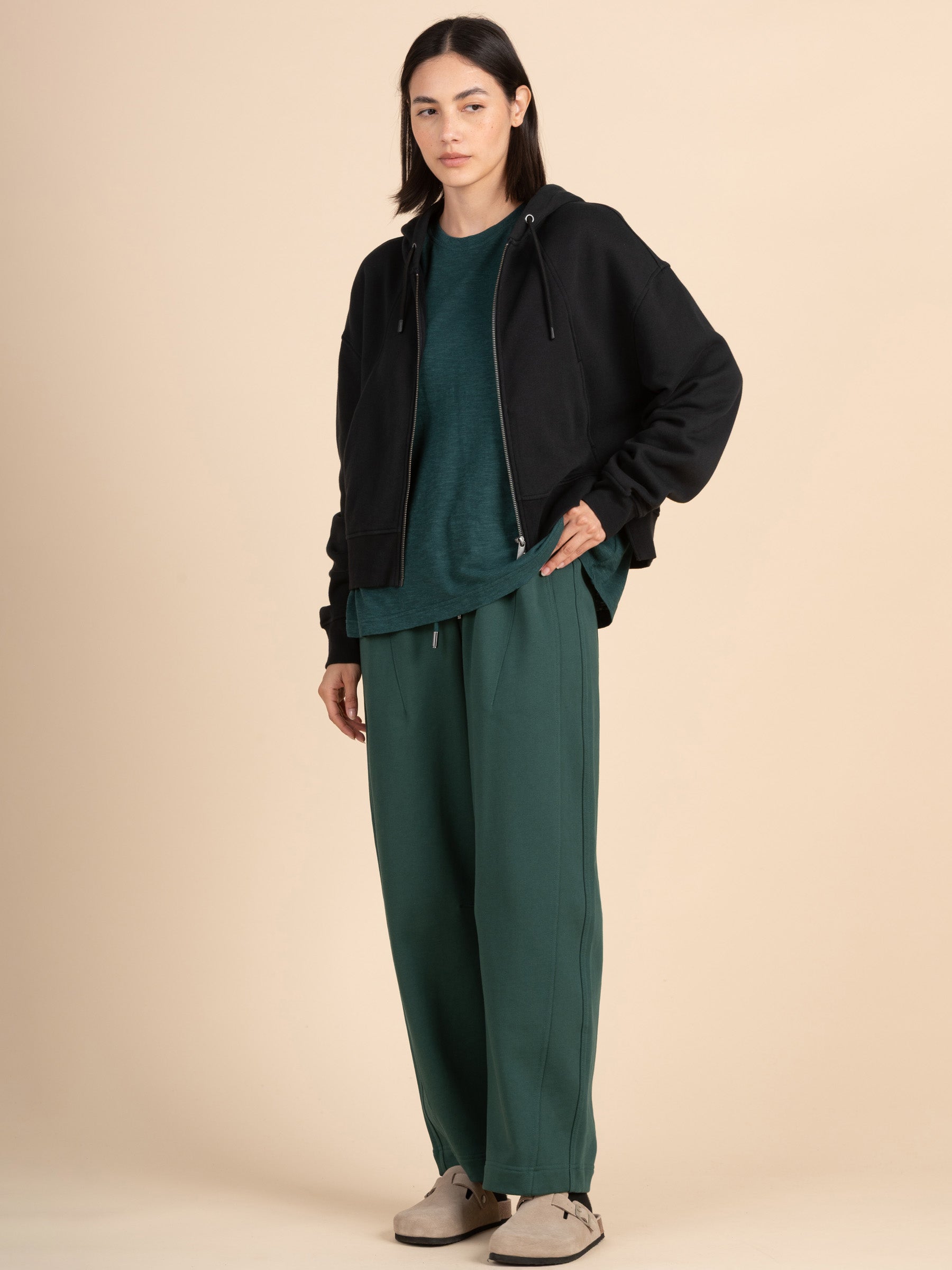 Fogo - Cotton Fleece Zip Up Hoodie - Forgotten Tribes