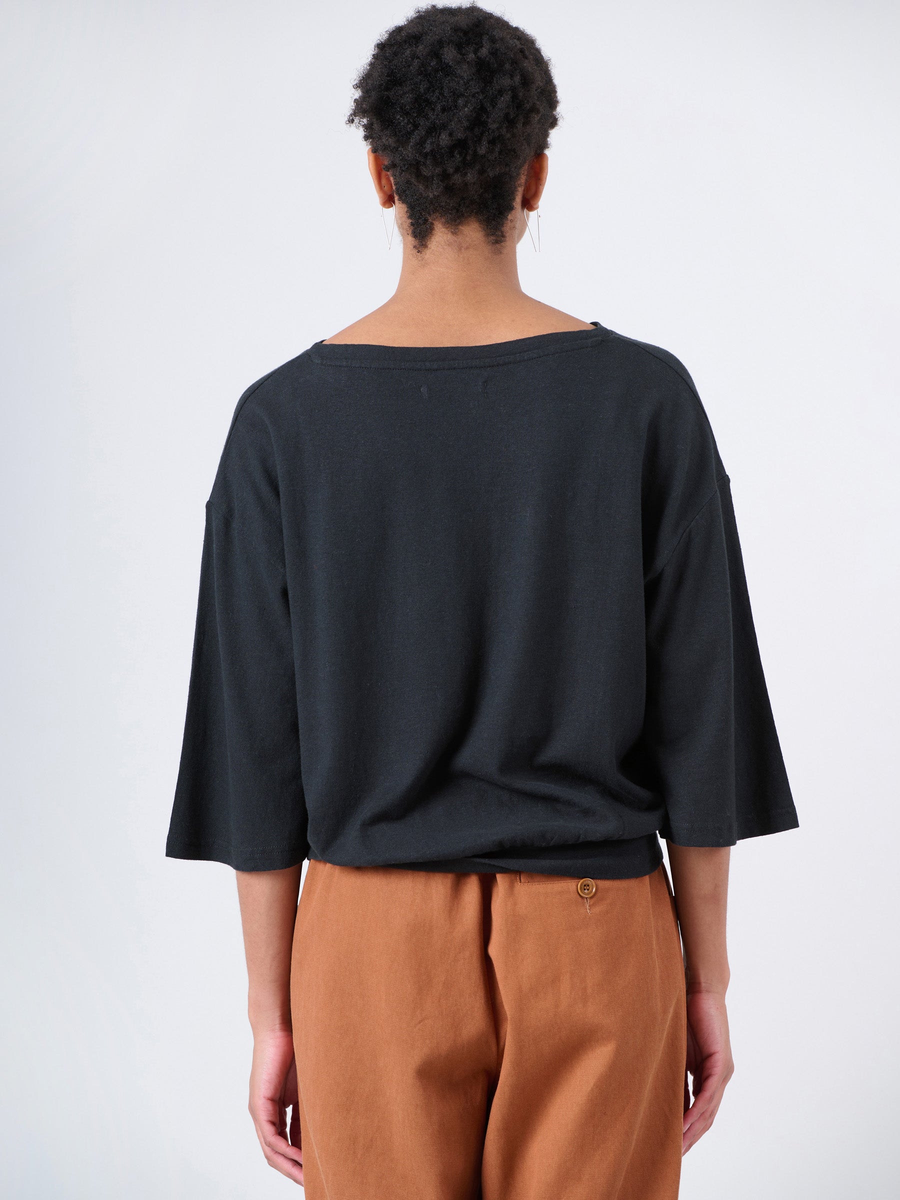 Heavyweight Hemp Organic Cotton Wide Sleeve T-Shirt - Forgotten Tribes