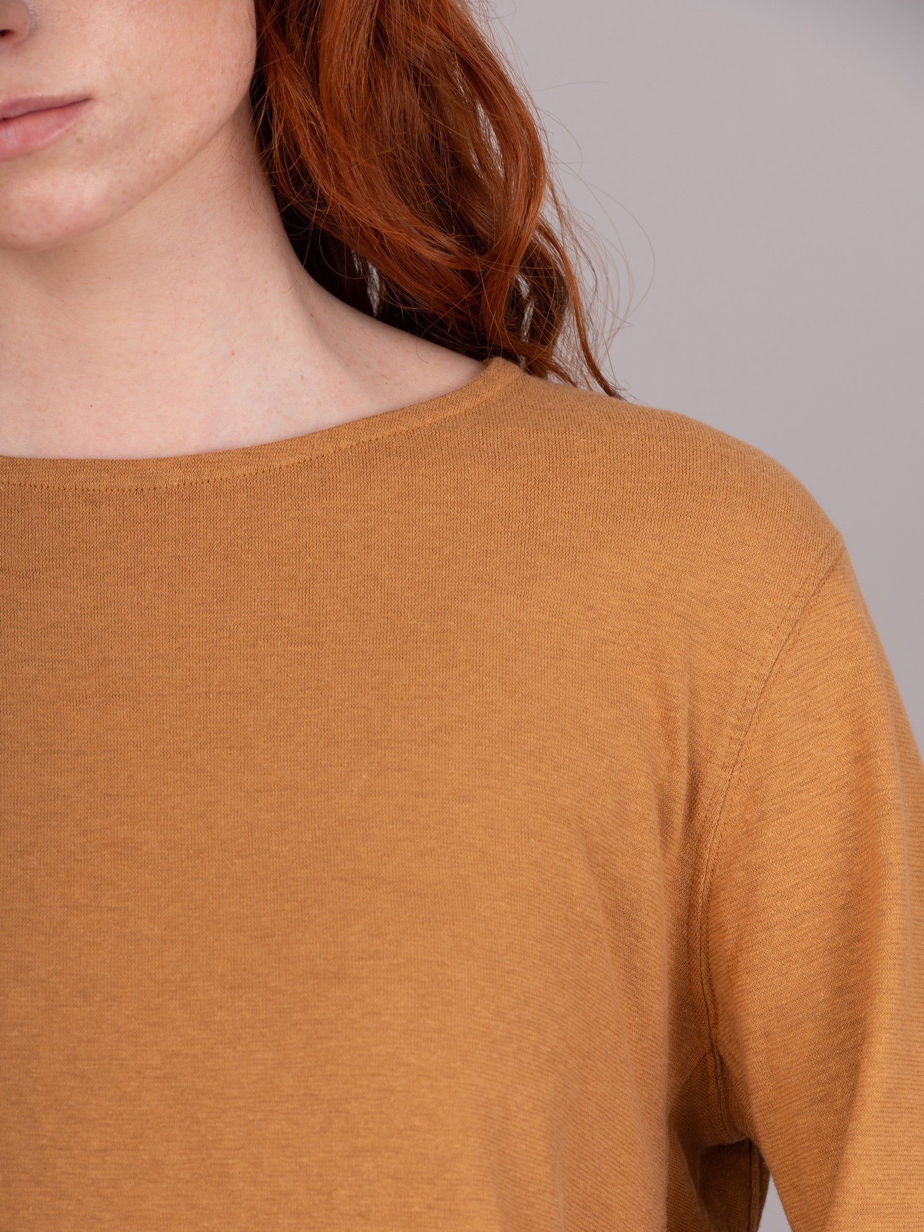 Gili 2 - Hemp Organic Cotton Side Panel Long Sleeve T-shirt