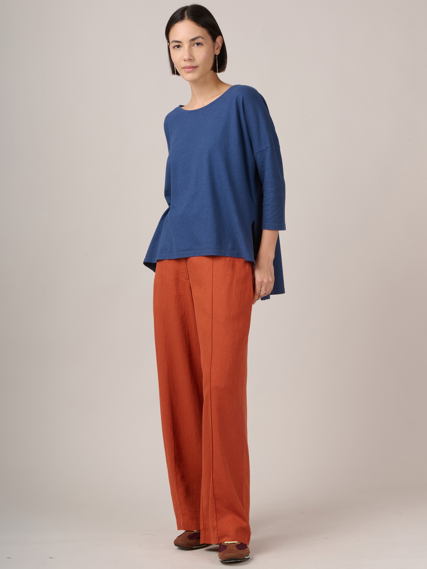 Hemp Tencel Twill Nisy Trousers - Forgotten Tribes
