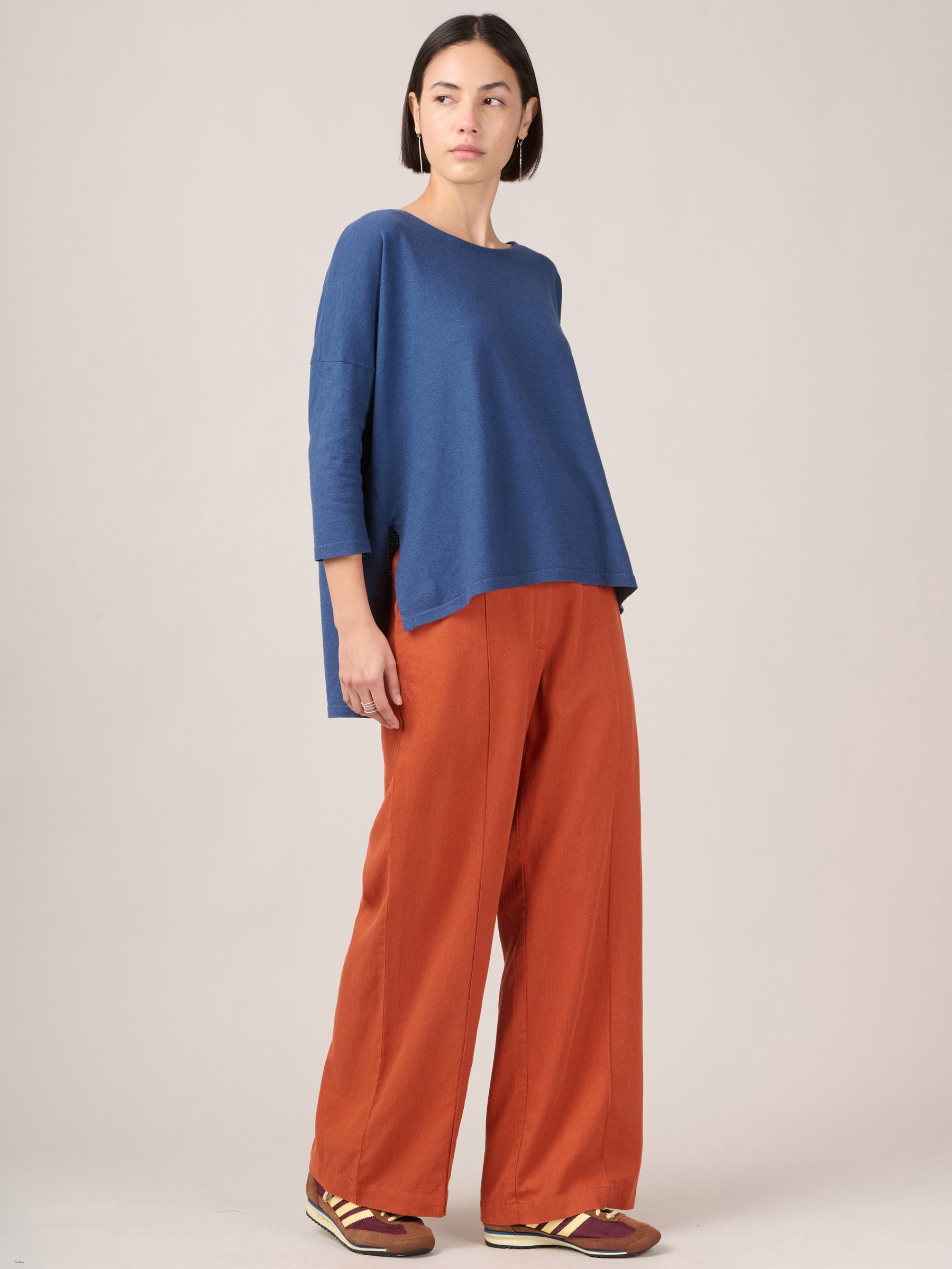 Hemp Tencel Twill Nisy Trousers - Forgotten Tribes