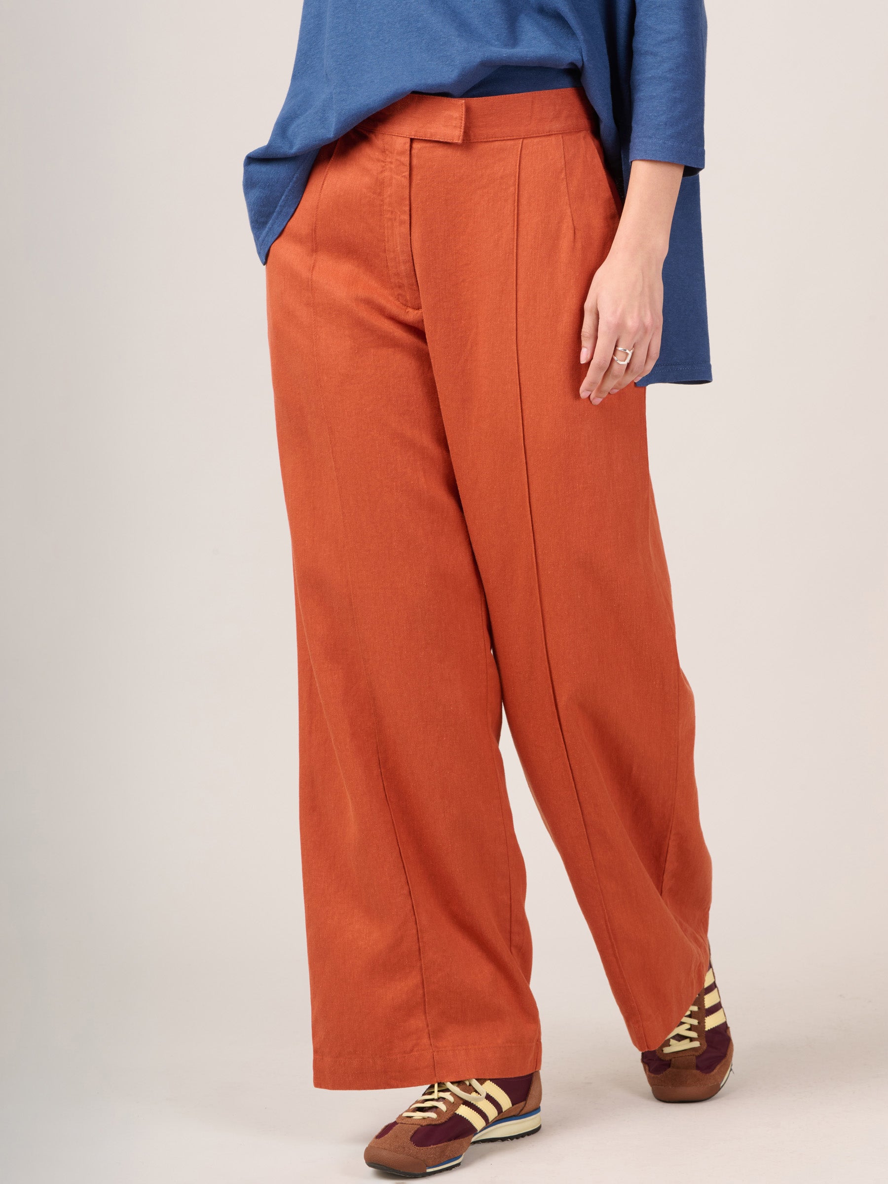 Hemp Tencel Twill Nisy Trousers - Forgotten Tribes