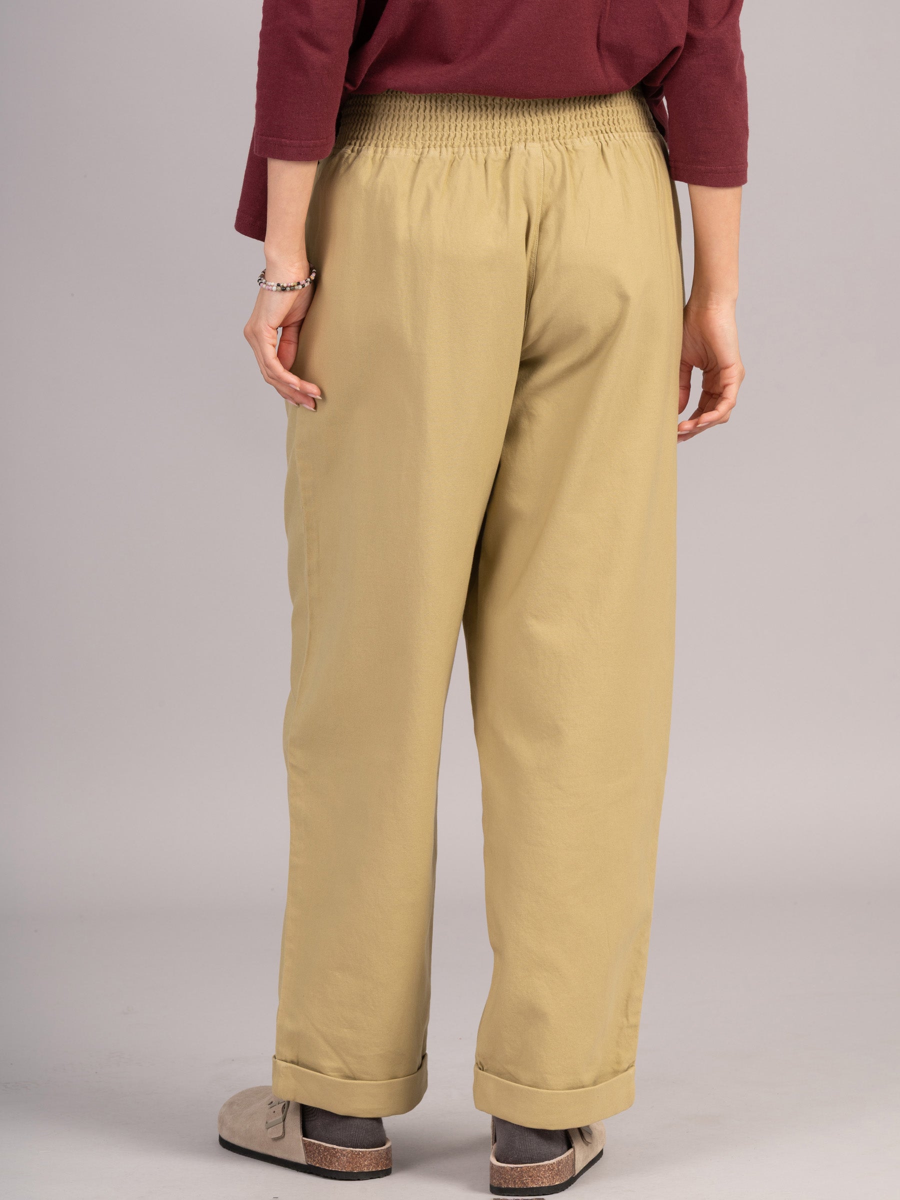 Riau - Organic Cotton Tapered Trousers - Forgotten Tribes