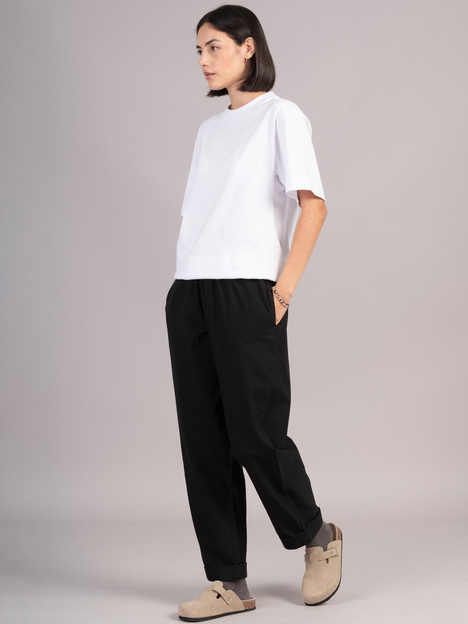 Riau - Organic Cotton Tapered Trousers - Forgotten Tribes
