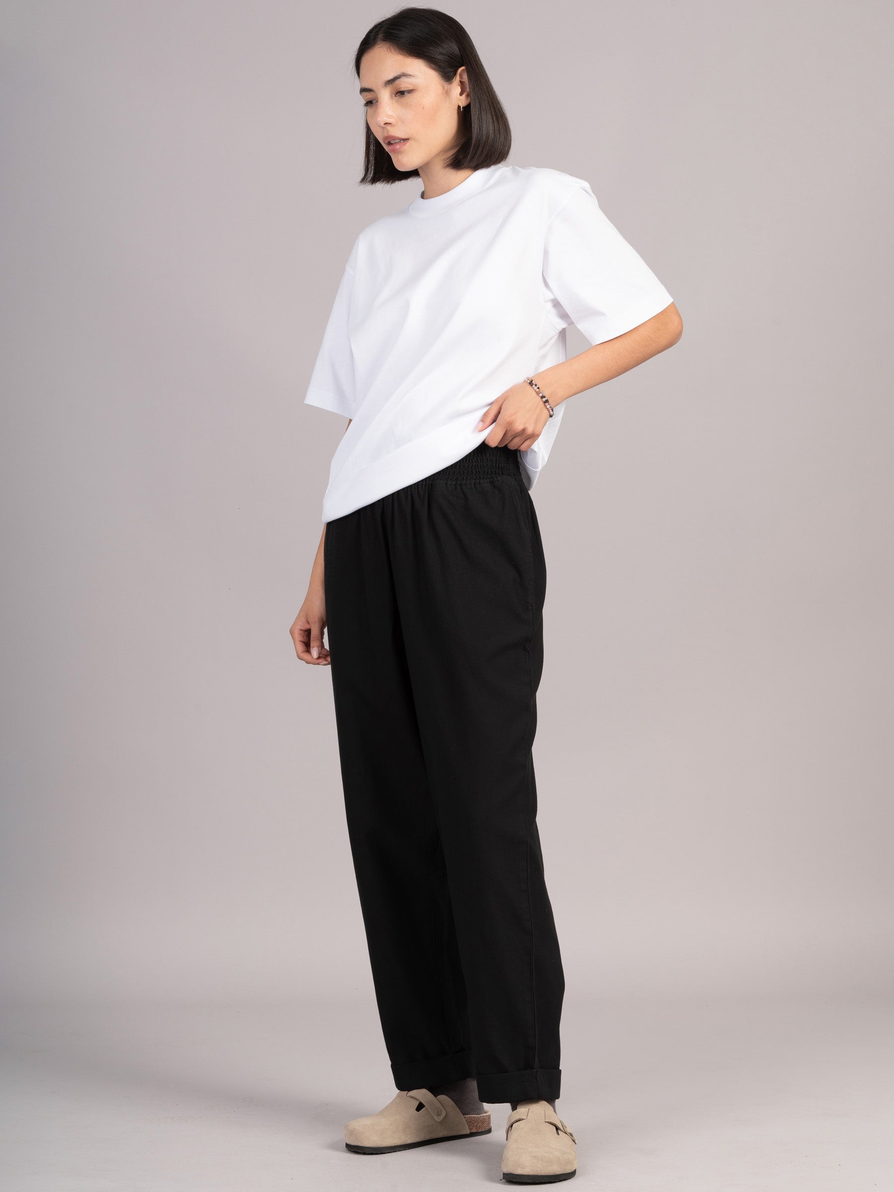 Riau - Organic Cotton Tapered Trousers - Forgotten Tribes