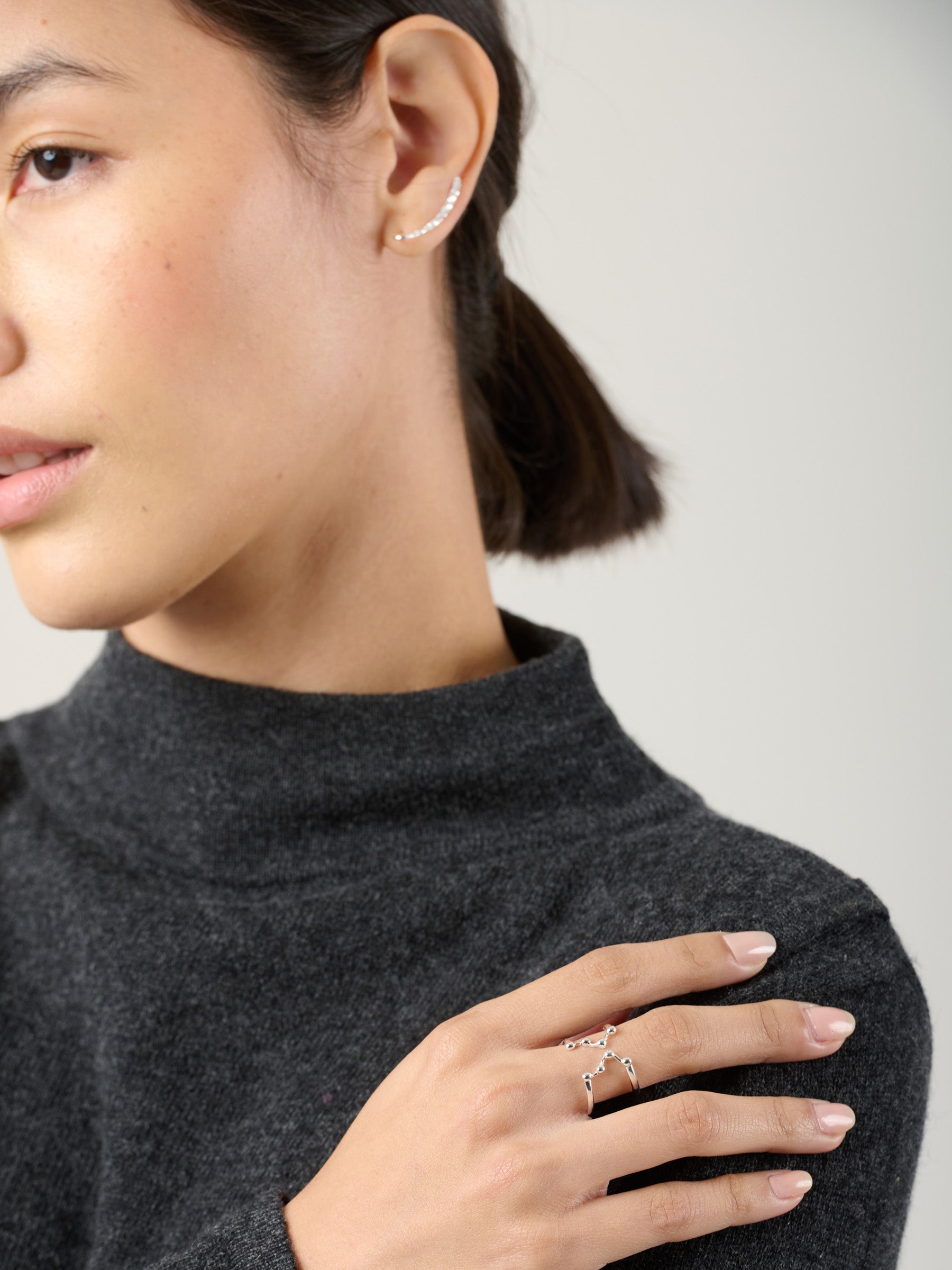 Sterling Silver Constellation Wrap Ring - Forgotten Tribes