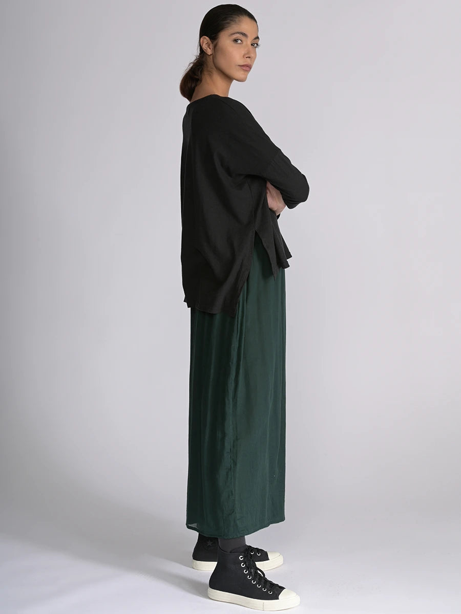 Fine Cotton Muslin Wide Leg Trousers - Forgotten Tribes