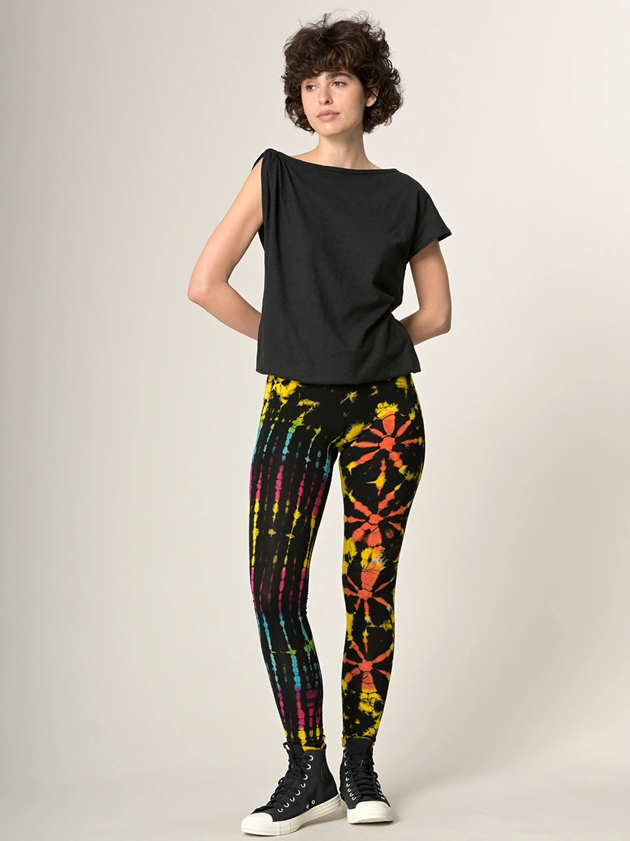 Tie Dye Leggings - Multicolour - Forgotten Tribes