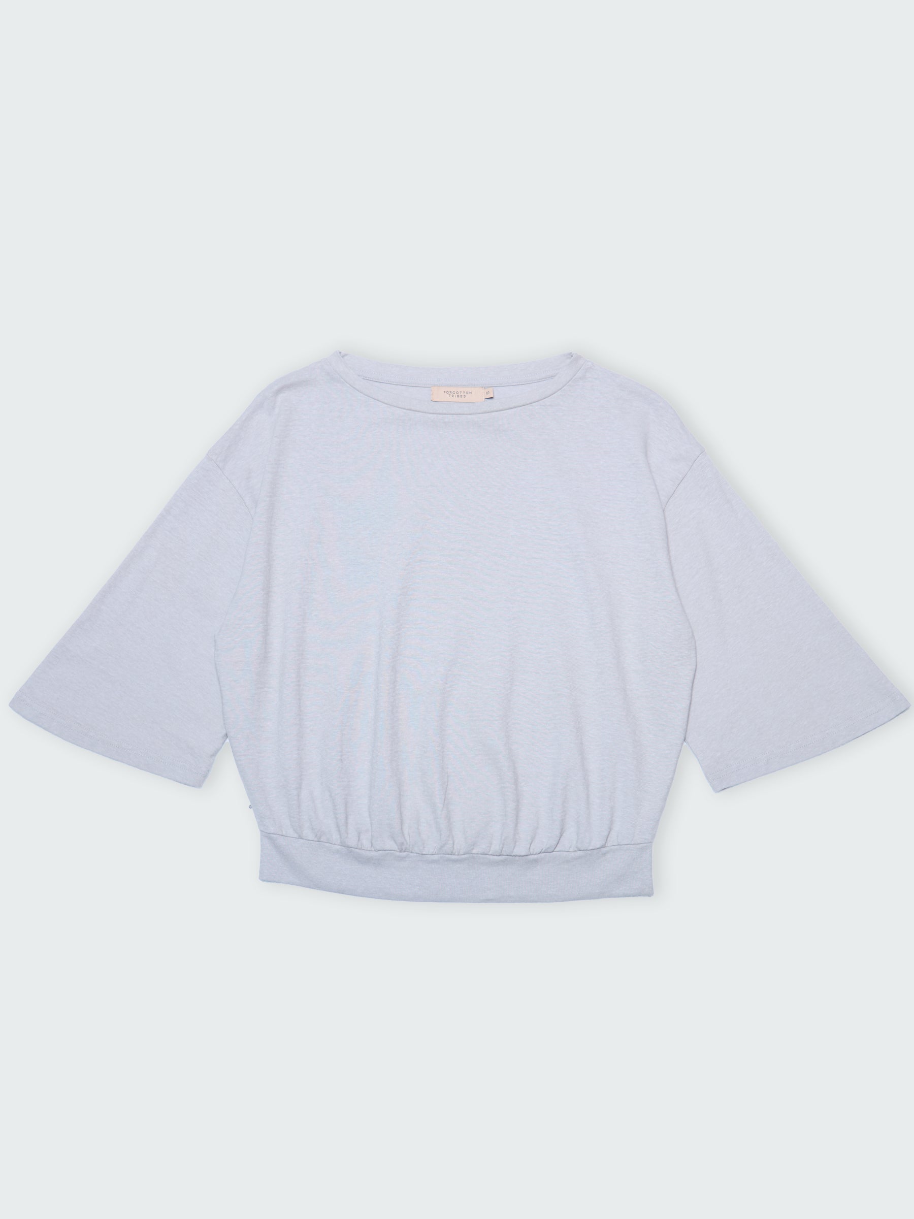 Heavyweight Hemp Organic Cotton Wide Sleeve T-Shirt - Forgotten Tribes
