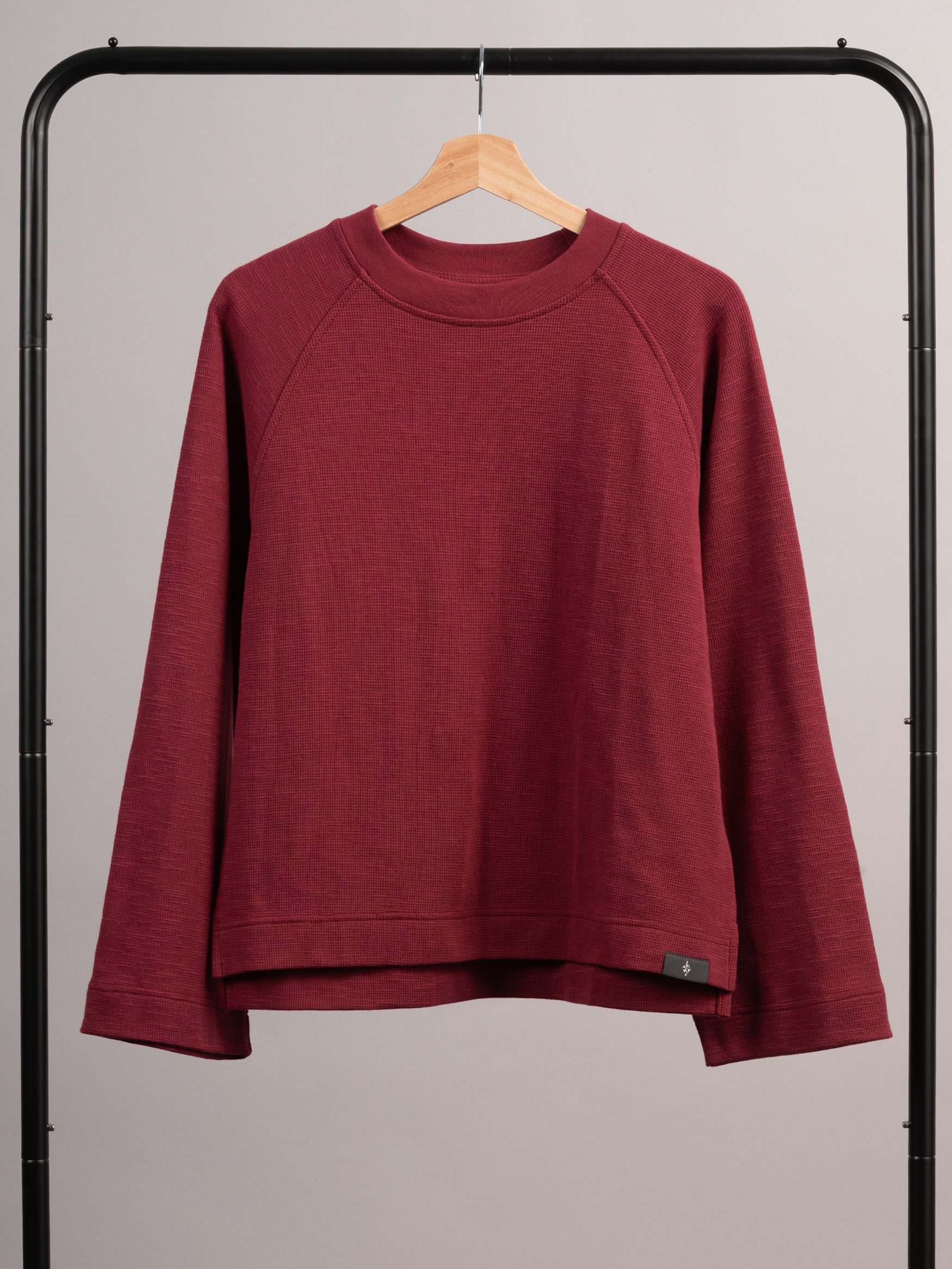 Yasai - Waffle Cotton Raglan Wide Sleeve T-shirt - Forgotten Tribes