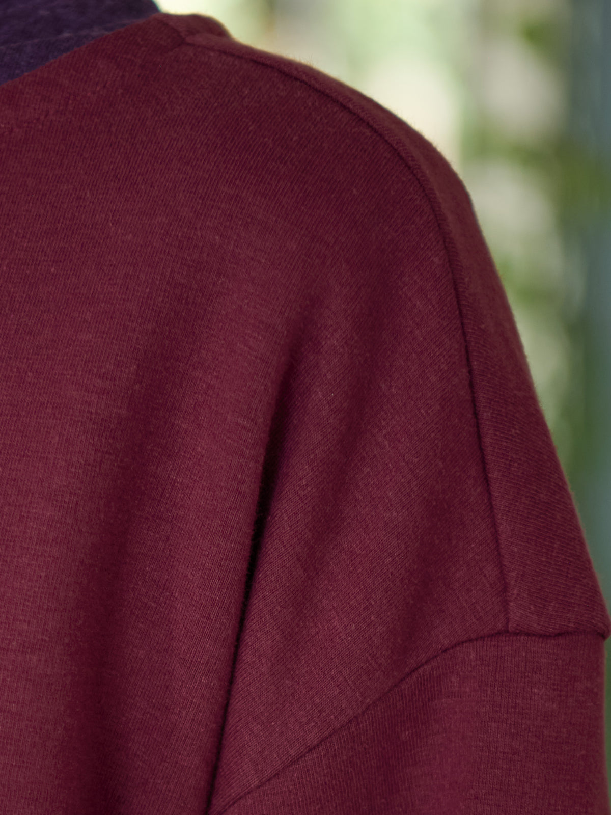 Noshiro - Hemp Organic Cotton Interlock Boat Neck Top - Forgotten Tribes