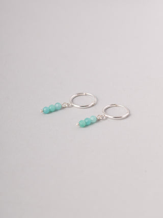 Three Beads Drop Earrings - Forgotten Tribes