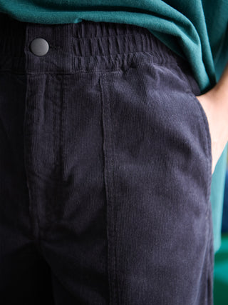 Kami - Organic Cotton Needlecord Straight Leg Trousers - Forgotten Tribes