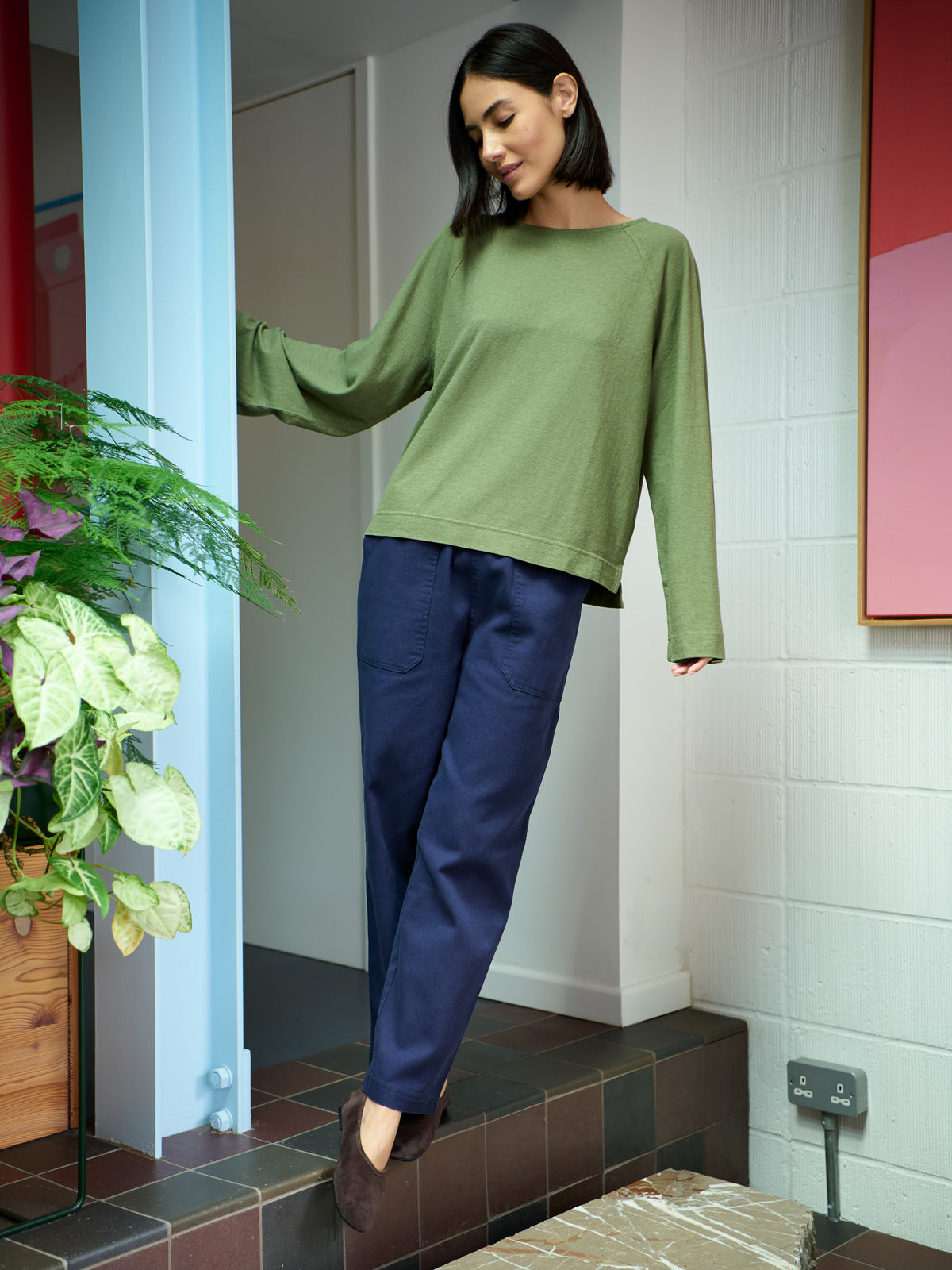 Yasai  - Hemp Organic Cotton Raglan Wide Sleeve T-shirt