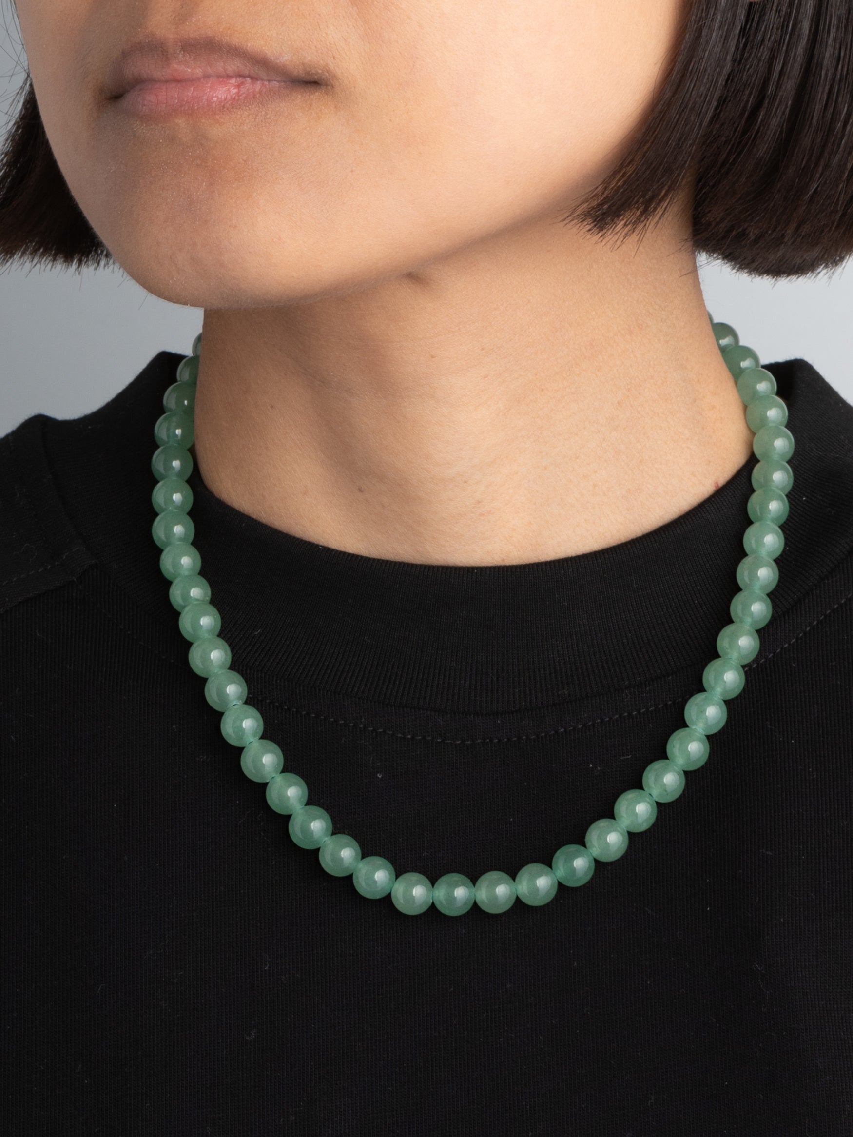 By Chance Aventurine - Beaded Gemstone Choker Necklace - Forgotten Tribes