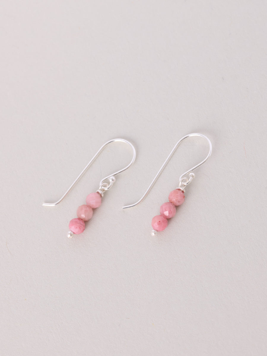 Three Beads Drop Earrings - Forgotten Tribes