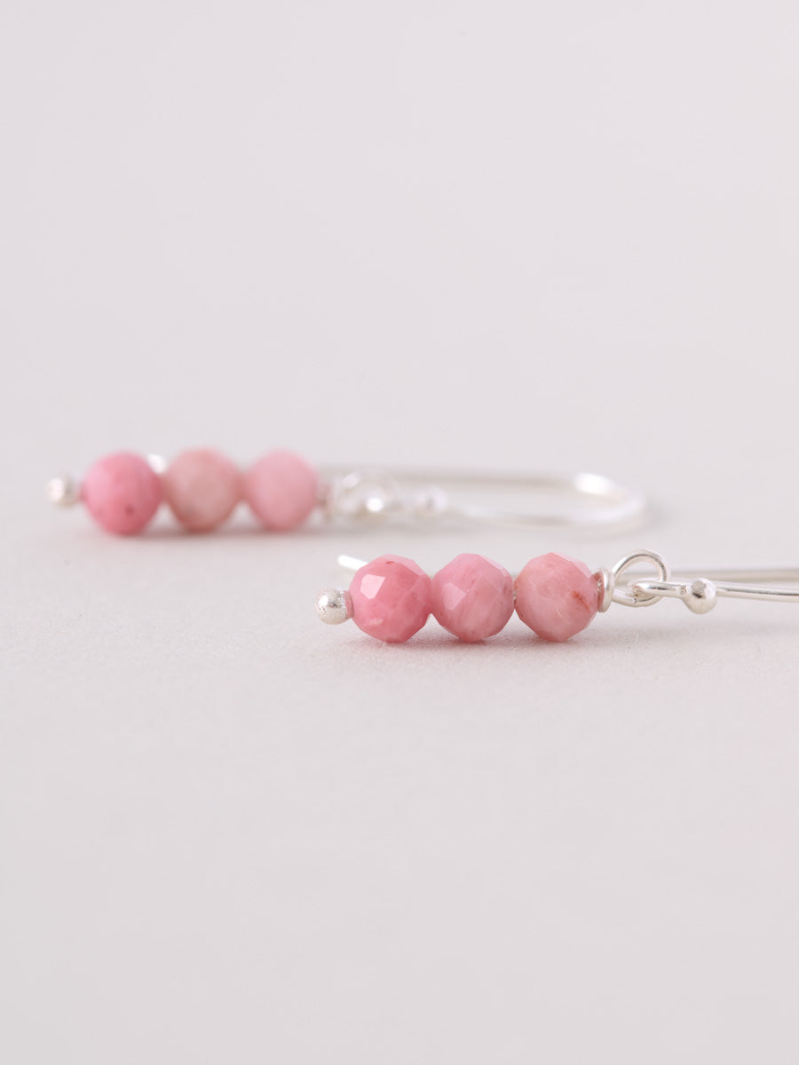 Three Beads Drop Earrings - Forgotten Tribes
