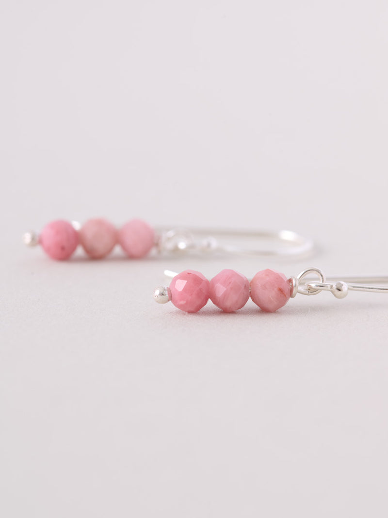 Three Beads Drop Earrings - Forgotten Tribes