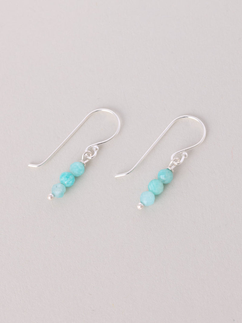 Three Beads Drop Earrings - Forgotten Tribes