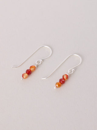 Three Beads Drop Earrings - Forgotten Tribes