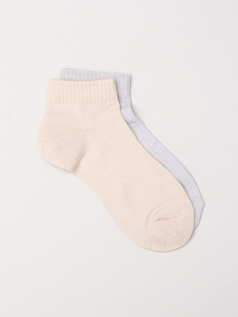 Hemp Cotton Cushioned Trainer Socks