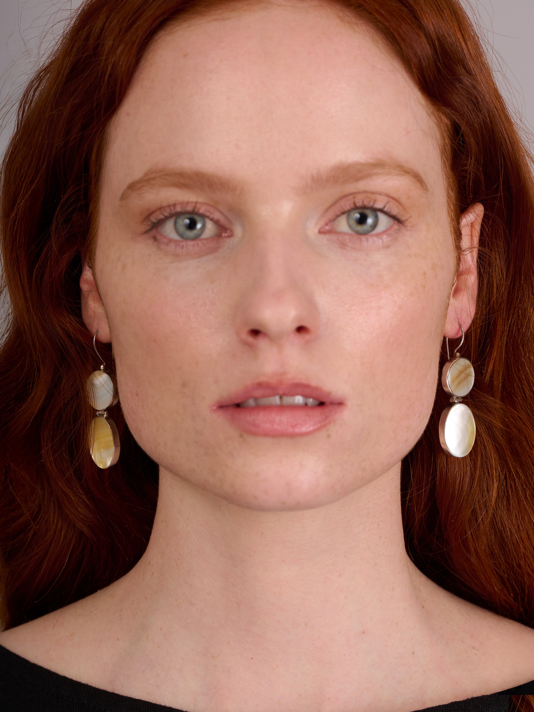 Mother of Pearl Drop Earrings