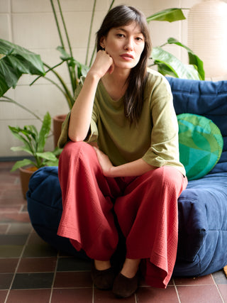 Luzon - Hemp Organic Cotton Wide Sleeve T-Shirt - Forgotten Tribes