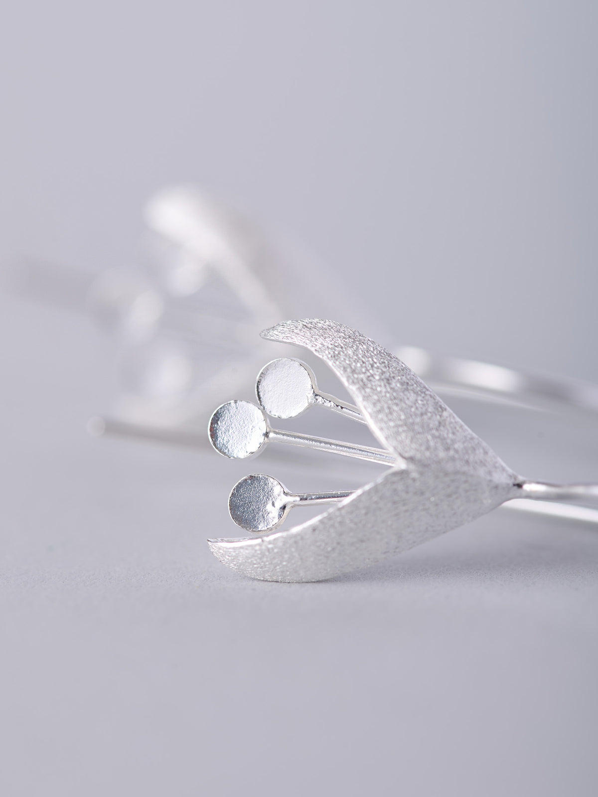 Sterling Silver Fuchsia Earrings - Forgotten Tribes