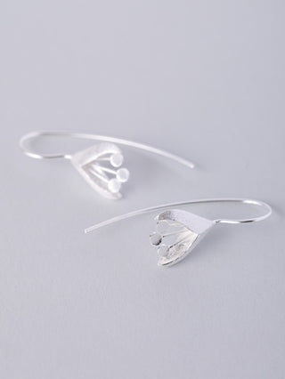 Sterling Silver Fuchsia Earrings - Forgotten Tribes