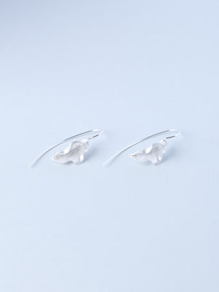 Sterling Silver Hostas Earrings - Forgotten Tribes