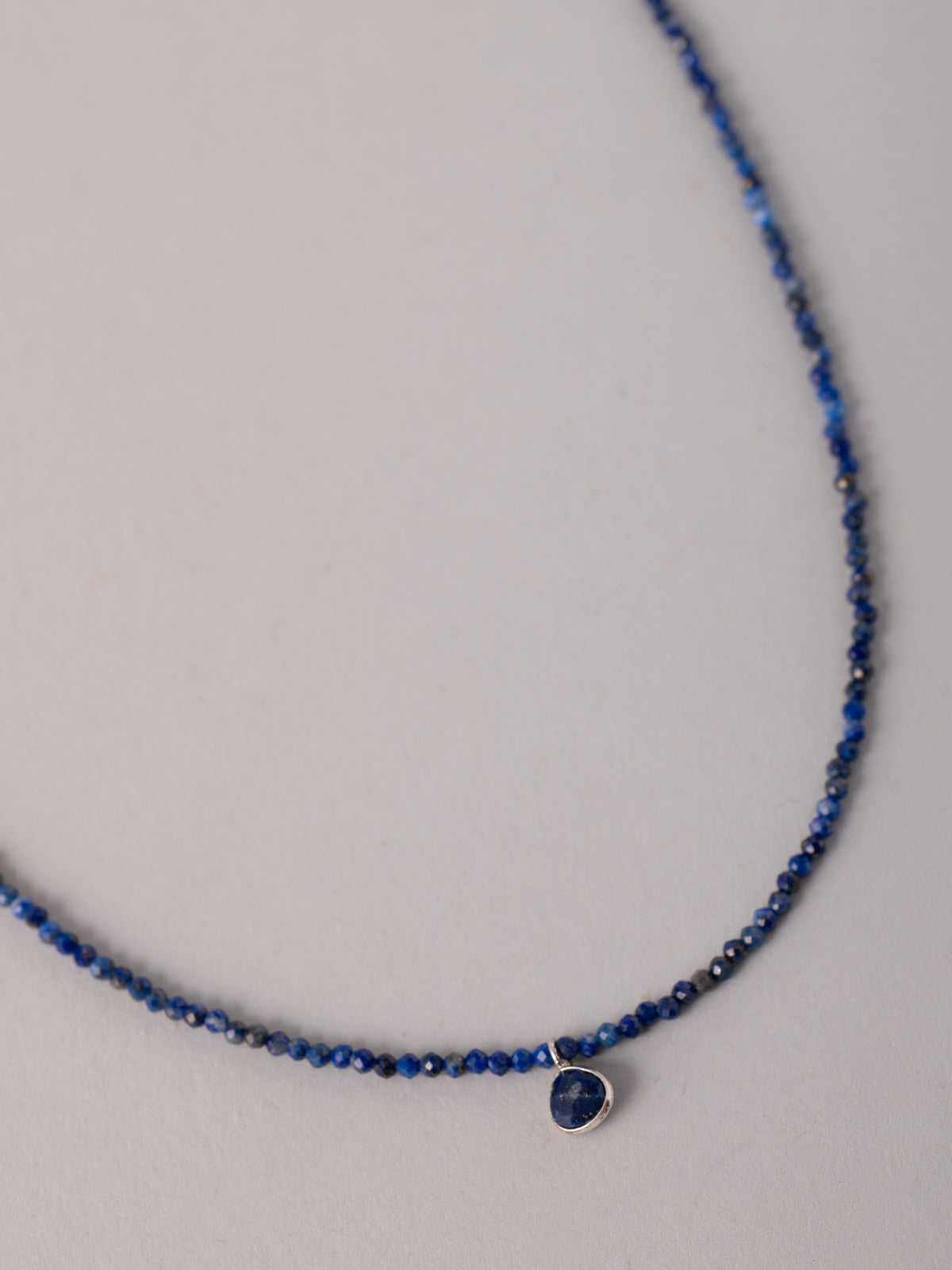 Lapis Lazuli Mini Beads Choker - Forgotten Tribes