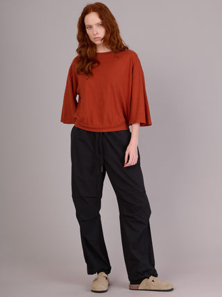 Skye -  Cotton Poplin Cargo Trousers - Forgotten Tribes