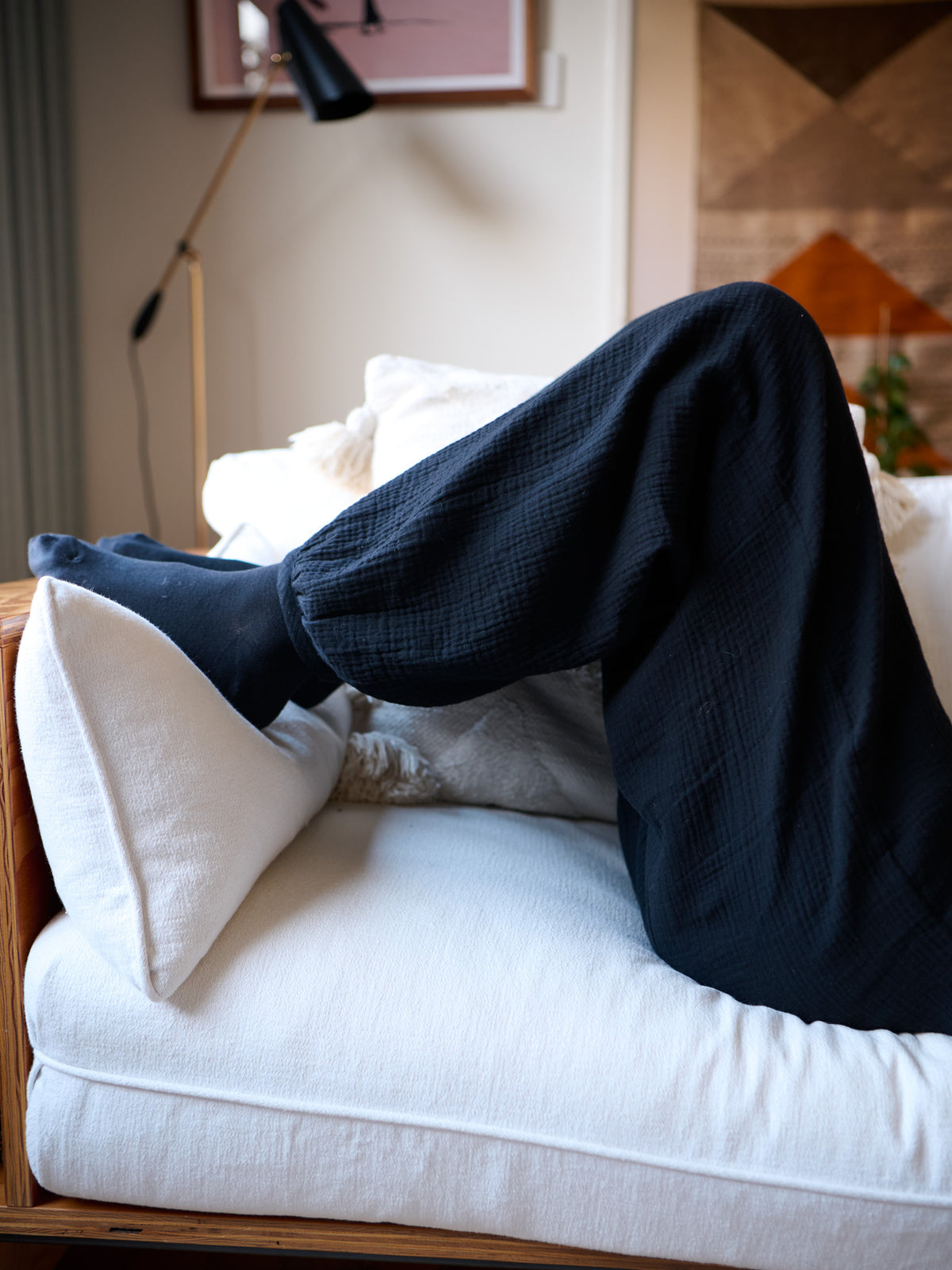 Tokara - Cotton Gauze Harem Trousers - Forgotten Tribes