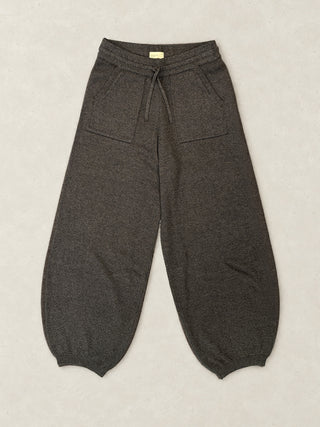 Calayan - Pure Cotton Knitted Trousers with Patch Pockets