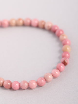 Compassion Rhodonite - Beaded Bracelet - Forgotten Tribes