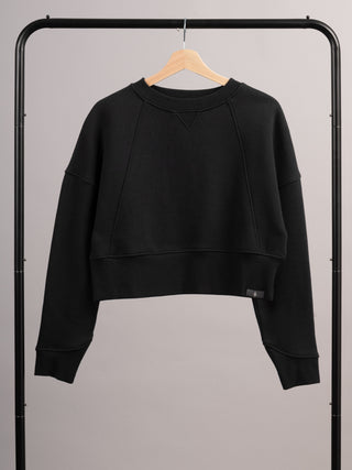 Rapa - Cotton Fleece Cropped Sweatshirt - Forgotten Tribes